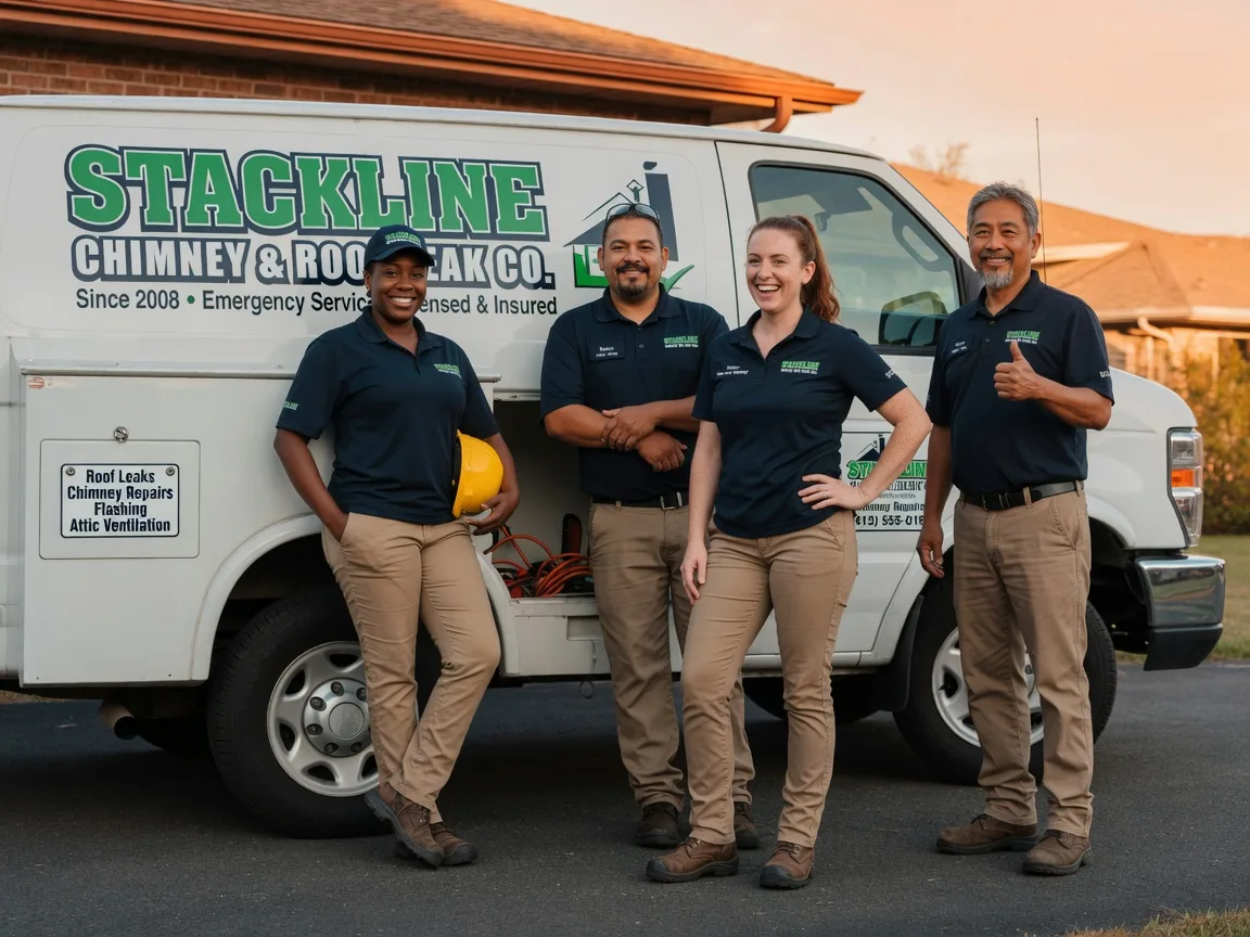 Chimney flashing repair company in Spring House, PA